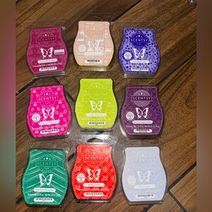 Scentsy Wax Bar Lot of 9 Mixed Scents
